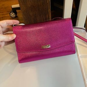 Authentic Kate Spade Crossbody Wallet pink